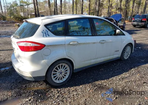 2013 Ford C-Max Hybrid Se from USA, damaged, VIN 1FADP5AU4DL508901